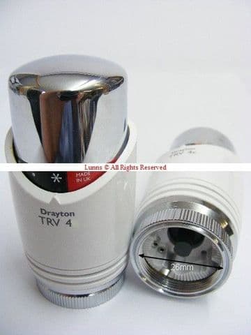 Drayton Side Mounted TRV4 Heads (Reversed Numbers) OFC16 - Bespoke Part