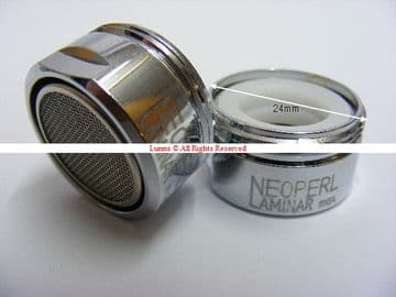 Dualux Neoperl Laminar M24 Tap Nozzle/Anti Splash Aerator aka Perlator Neopearl AS12A