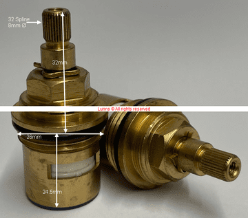 Eaton 32 Spline 3226 Bath Cartridge EB1 Pair - Bespoke Part