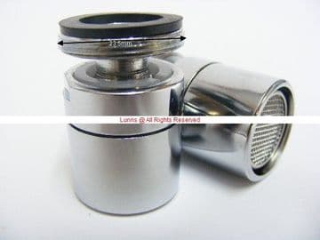 Ebony Sink Mixer Swivel Nozzle M24 AS44X