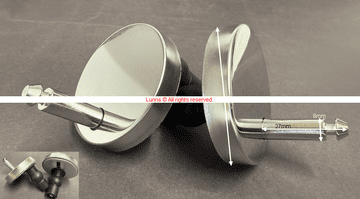 EBW Seat Hinges for Gink D Shape Seat - Bespoke Part
