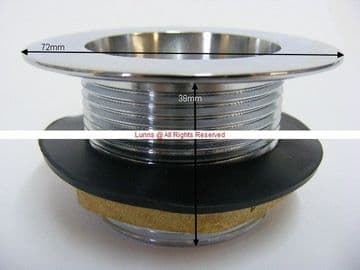 Emperor Bath Waste Solid 72mmx38mm E542013408711