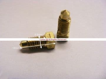 Emporer12 Brass M5 Rad Vent Pin - Pair