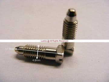 Emporer12 Silver M5 Long Rad Vent Pin - Pair