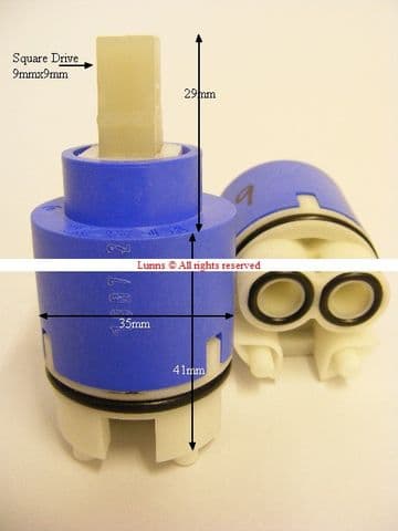 Eurobath Paffoni 35 Abiante Leg & Peg Cassette Valve CX11