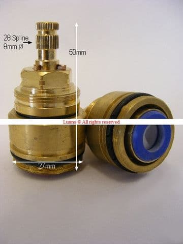 EyeBall Split Spline Valve Cartridge & Deep Grooved Body Bush TM7-HC36