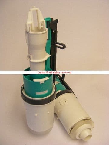 FAE Green Black Arm Flush Valve G54240122 FVL21