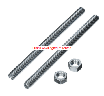 FAE M12 Bolts for Wall Hung Pans - 1KD