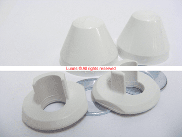 FAE Wall Hung Top Hat Bush and Shield for bolt 217.713.11.1