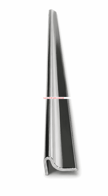 Flame Bath Rim Threshold Closing Strip for Bath Screen - Bespoke Part