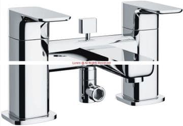 Flite Bath Shower Mixer c/w Shower Kit