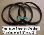Flushpipe Washer 1-1/2" (pack or 2)