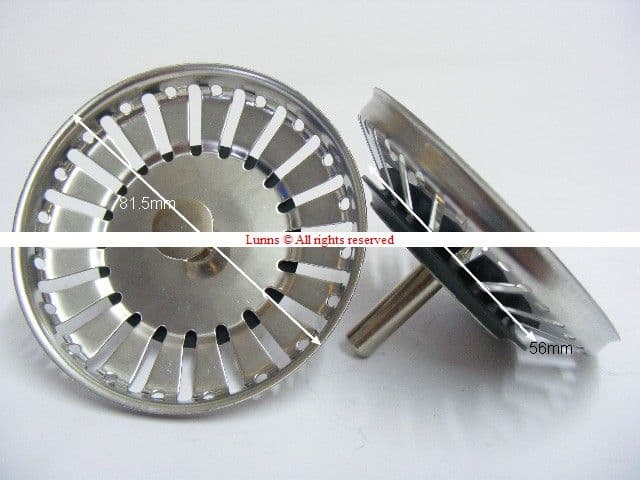 Franke Mk1 FISC82 Mk1 Basket Strainer Plug 20 Hole  W2  - Bespoke Part