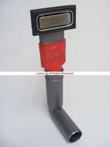 Franke Rectangular Overflow Assembly cw Face Plate BLKR3-7A - Bespoke Part