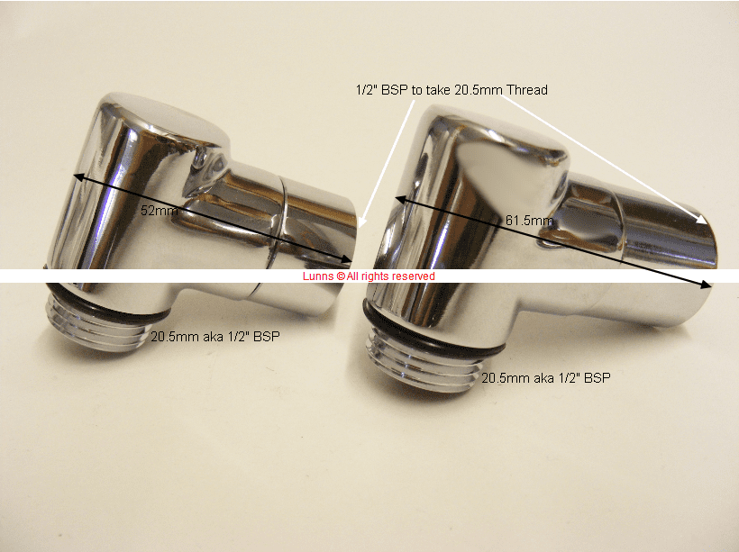 Frensham Female Threaded Wall Outlet Shower Elbow 20 5mm AKA 1/2" BSP