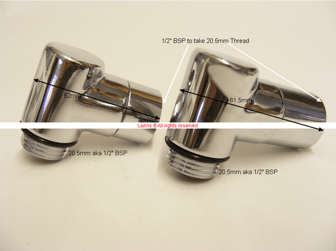 Frensham Female Threaded Wall Outlet Shower Elbow 20.5mm AKA 1/2