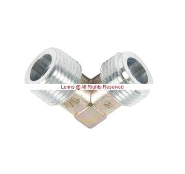 Gas Hob Elbow Male ParallelxMale Tapered aka BSPPxBSPT - Bespoke Part