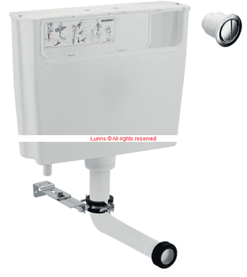 Geberit 109.724.21.2 Concealed Cistern with Button - Bespoke Part