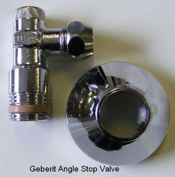 Geberit Inlet Angled Inlet Stop Valve Scottish Model G54192002 D1
