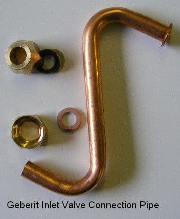 Geberit Inlet Connection Pipe Scottish Model G54710001 D1