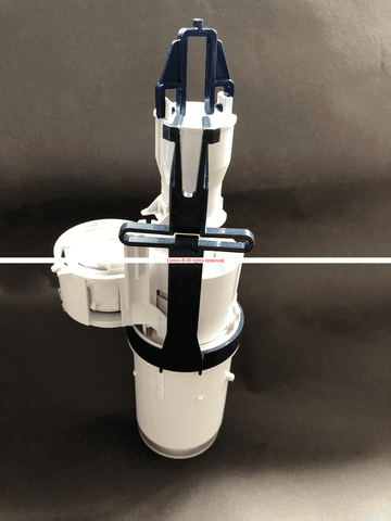 Geberit PNEUPULL Special SF Flush Valve & ACT Unit ASSKIT 3XFVLTTXG - Bespoke Part