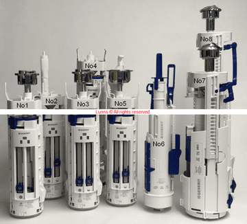 Geberit - These eight flush valves ( we have another 12 Geberit valves) are all different Typ 260 .