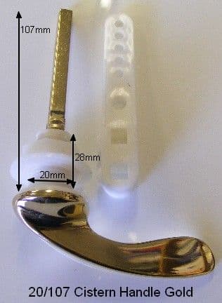Generic Gold Cistern Lever