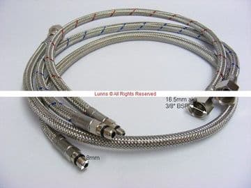 Gessi Set4 Flexible Tap Tail M8 Hoses (Set of 3) NNN Bespoke Part TT25