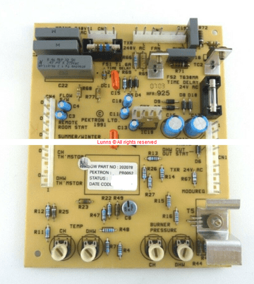 Glow Worm 202078 PCB - Bespoke Part
