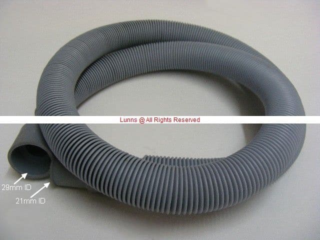 Gordella 4Meter/4000mm Washing Machine 21x29mm ID Ends G540612 Bespoke Part DCGM1