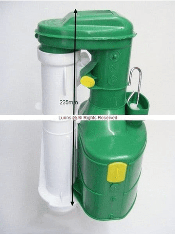 Green 235mm High Level Space Saver Syphon 8WL925OA PR6 - Bespoke Part