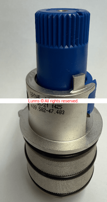 Grohe 47483 Grey Thermostatic Black/Blue Head Cartridge SC33B