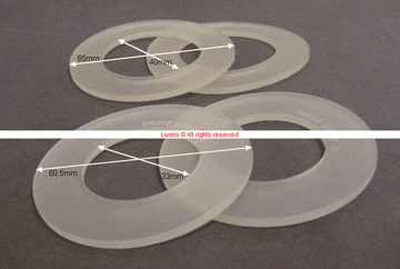 Grohe Flush Valve Washers 8851/8880 - Select Size (Pack of 2)