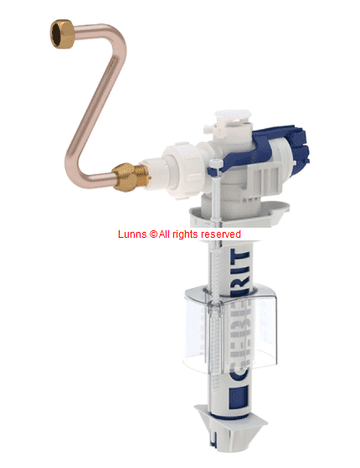 Grohe Side Inlet Float Valve cw Swan Neck  Copper Inlet EDRRTS - Bespoke Part