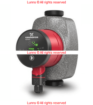 Grundfos Alpha1 15-50-60 B Domestic Circulating Pump - 99415672 PN176406 - Bespoke Part
