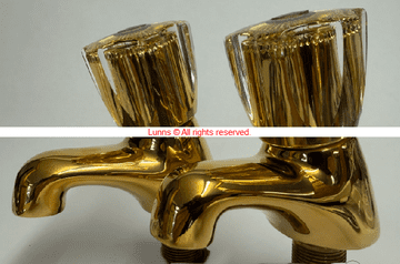 GSPA Gold Bath Silver Taps - Bespoke Part