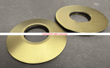 Hansgrohe 18mm Cover Plate Flanges for 18.5mm Hansgrohe Pipework Only - Bespoke Part