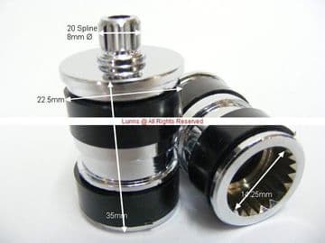 Heritage Mk1 Series 82 Metal Head Carrier Pair UOL2-5 - Bespoke Part