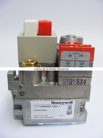 Honeywell VS8820A1001 Gas Valve (Used mostly on Swimming Pool Boilers) - Bespoke Part