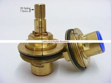 Howdens 28-34 Mk5 Ceramic Disc Cartridges TM24TM25BUS Pair