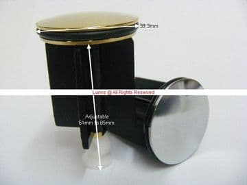 Ibain 39.5mm Basin Fin Pattern Puw Plug C83