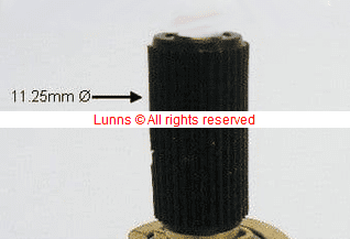 Ibain Black Head Carrier/Adaptor HC10 (Pair) - Bespoke Part