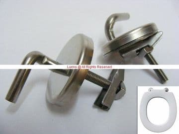 Ibain C21 Angle & Offset Top/Bottom fix Seat Hinges - Bespoke Part