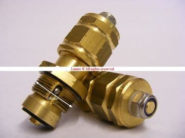 Ibain Commercial Lever Tap Valves Pair AL3 - Bespoke Part