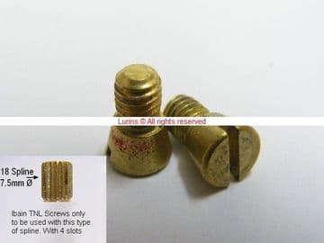 Ibain Mk2 Tapered No Lip Tap Head Screw I543198711 HC38 Pair - Bespoke Part