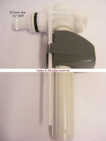 Ice 1/2" Watermark Mk4 ATS5200.016 WMKA00626 DIRECT TO CISTERN Float Valve EDL1-1 - Bespoke Part