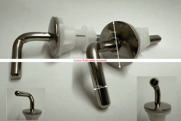 Ideal 7MMS Single Offset 7mm Bare I54EW87021176547 US3-1 - Bespoke Part