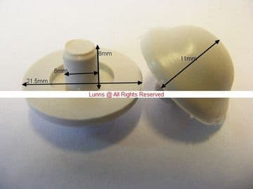 Ideal Abiante 21.5-6-6 WC Seat Buffer Pack of 6 US4-9 - Bespoke Part