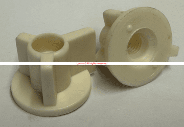 Ideal Brasilia Nuts for WC Seat Hinges  - Bespoke Part