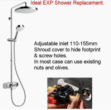 Ideal EXP Shower Replacement - Bespoke Part